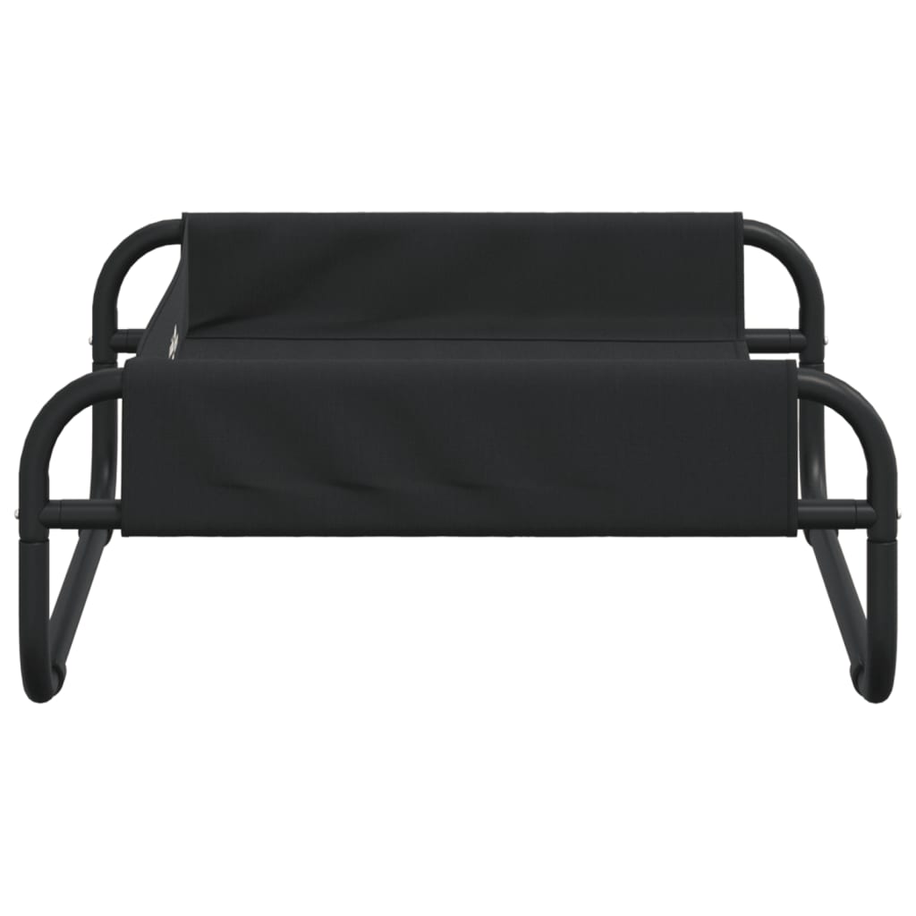 Dog Bed Elevated Anthracite Oxford Fabric