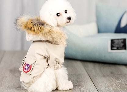 Canada wool hat cotton jacket