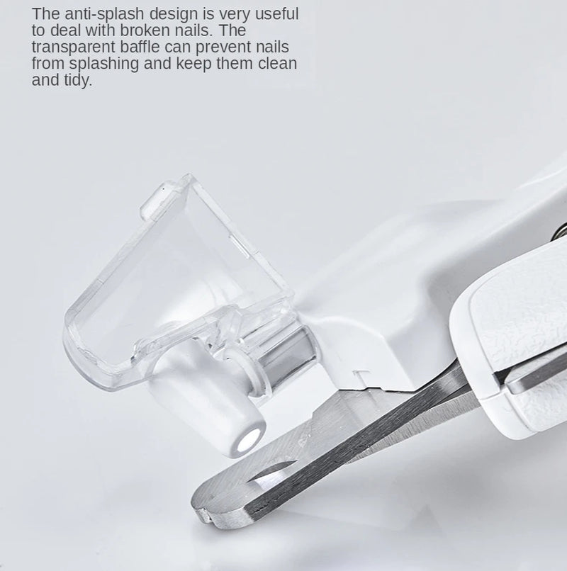 Professional Pet Nail Clipper Scissors Pet Dog Cat Nail Toe Claw Clippers Scissor LED Light Nail Trimmer for Animals Pet