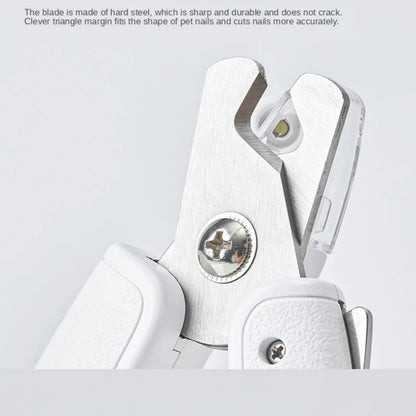 Professional Pet Nail Clipper Scissors Pet Dog Cat Nail Toe Claw Clippers Scissor LED Light Nail Trimmer for Animals Pet