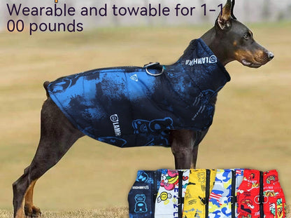 Dog Winter Warm Down Vest Shell Jacket