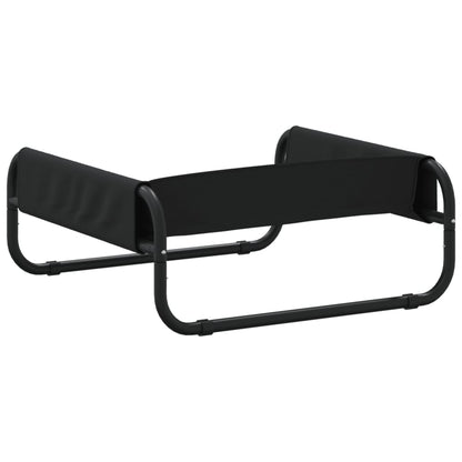 Dog Bed Elevated Anthracite Oxford Fabric